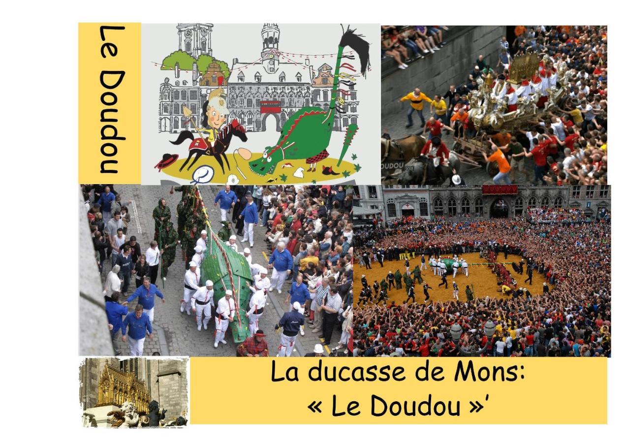 Chambres D'Hote "L Ecureuil" Proche De Mons, Pairi Daiza, A Cote De Spark'Oh Frameries Exterior foto